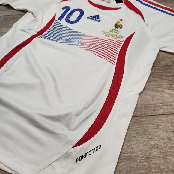 Francia WorldCup Final Retro Zidane 10 - Picture 7 of 8